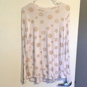 Apt. 9 Snowflake Shirt